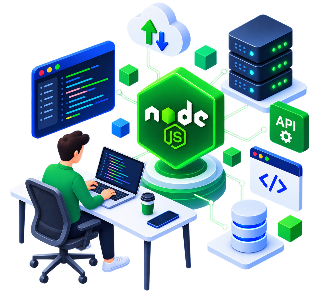 Node.js development - APIs, real-time apps and cloud backends